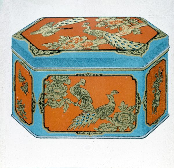 Decorative Tin Boxes Amber